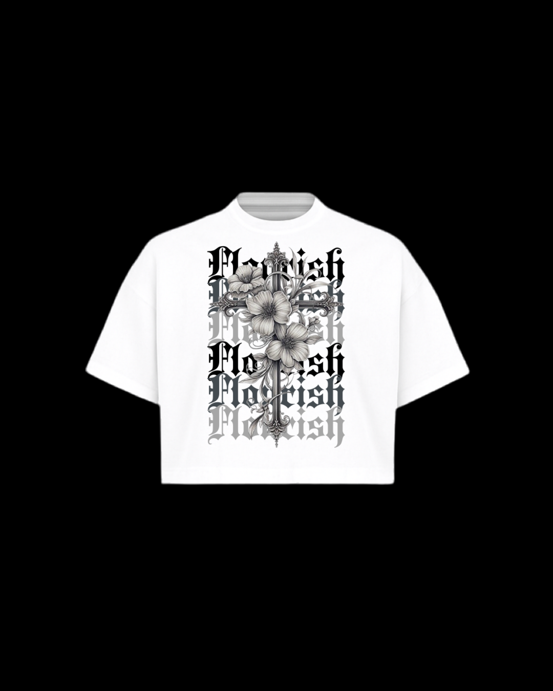 “FTF” White Grace Tee
