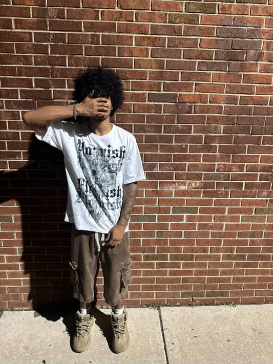 “FTF” White Grace Tee