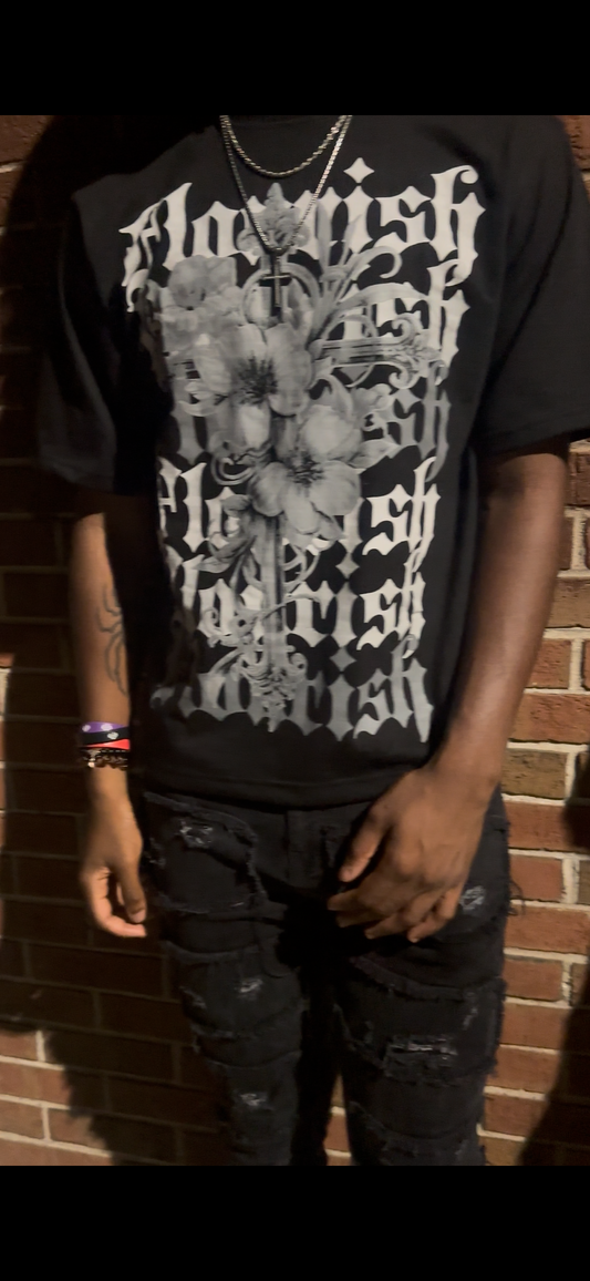 “FTF” White Grace Tee