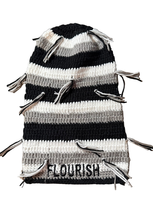 “Oreo” Cone Beanie