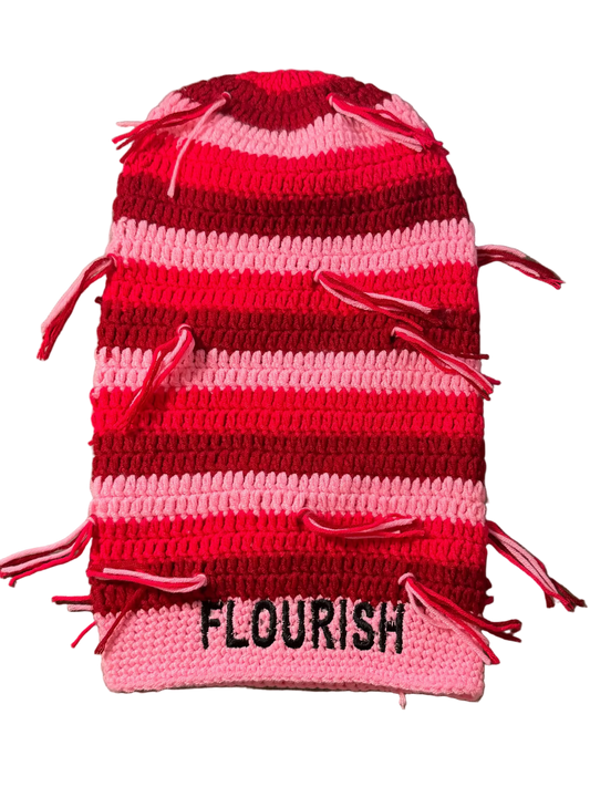 “Strawberry” Cone Beanie